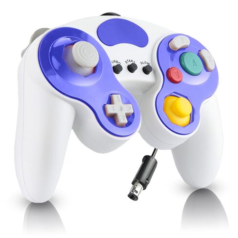 وحدة تحكم GameCube مطورة من YSDZSW مع وظيفة TURBO، وحدة تحكم سلكية كلاسيكية لجهاز Wii/GameCube (أسود) in Kuwait