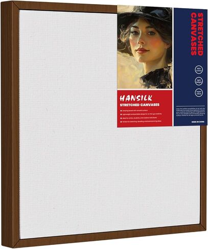 Large Framed Canvas Blank 16x20 - DIY Painting Art with Sturdy Wooden Frame, Modern Empty Canvas for Paint-Your-Own Art Ready to Hang Wall Decor in Saudi Arabia