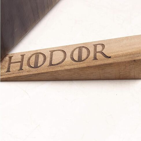 Hodor Stopper Beech Wood Ulmaceae Strong Hold Hold Anti-Slipber Rubber أصبح متوافقًا مع كل هدية Surface 2 Pack Compered Gag Gag Stopper in Kuwait