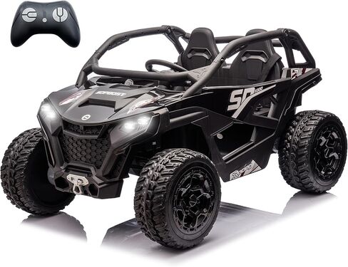 SOPBOST XL 24V 10AH REAL 2 مقعدين أطفال UTV Ride-On مع سيارة التحكم عن بُعد 4x4 4WD Electric Oper in Saudi Arabia