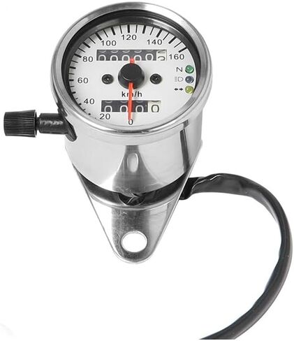 Motorcycle Odometer 12V Universal Dual Meter Motorcycle Odometer Meter Tachometer Dual Tachometer Odometer Instrument Panel in Saudi Arabia