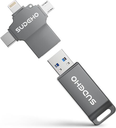 محول USB لنقل البيانات، تصميم محمول صغير الحجم، دعم للصور ومقاطع الفيديو والمستندات in Kuwait