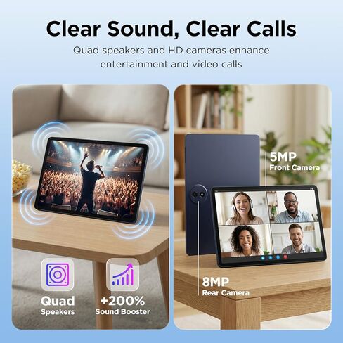 تابلت TCL NXTPAPER 14 Android، لوحة رسم مقاس 14.3 بوصة ودفتر رقمي، قلم شاشة 4096 مستوى وحقيبة قلاب متضمنة، شاشة تشبه الورق، ذاكرة وصول عشوائي 8+8 جيجابايت، تخزين 256 جيجابايت، بطارية 10000 مللي أمبير في الساعة، نوافذ متعددة، رمادي غير لامع in Kuwait