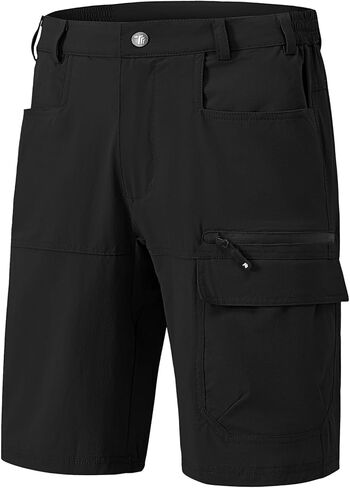 شورت Rdruko رجالي للجولف سريع الجفاف وخفيف الوزن للعمل في الهواء الطلق والمشي لمسافات طويلة 5 جيوب in Kuwait