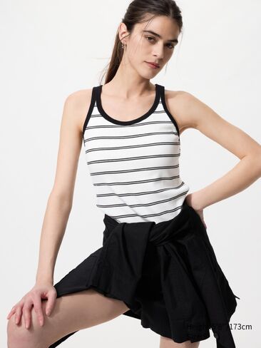 حمالة صدر Uniqlo Racer Back | مخطط in Kuwait