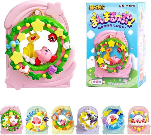 Hamee RE-Ment Kirby Blind Box Diorama Miniature Figure Set for Birthday Gift, Party Favor, Collectible Figurine (Waddle Dee’s Toy Factory) – 1 Pc. Mystery Set in Saudi Arabia