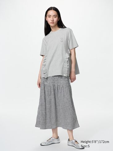 Uniqlo Frill T-Shirt in Saudi Arabia