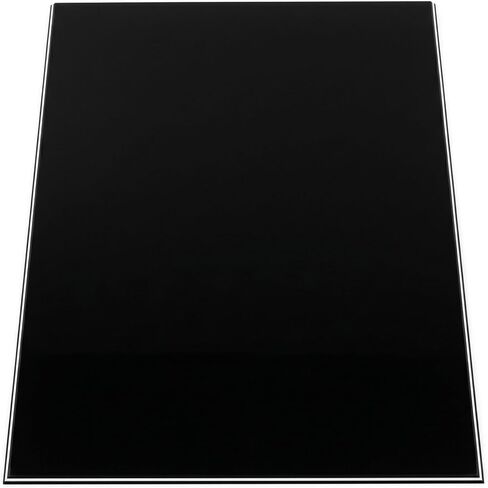 3-Ply 9.5x12 Inch Guitar and Bass Material Blank Pick Guard Scratch Plate Sheet for Jazz Precision Bass Blank Strat Tele Electric Guitar Scratch Plate Material DIY Replacement Backplate(Black) in Saudi Arabia