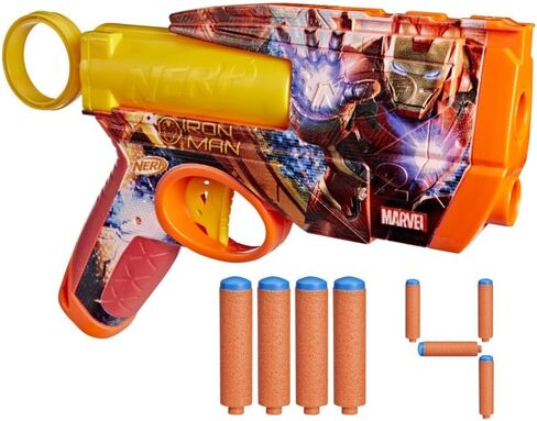 Nerf Marvel Hulk Dart Blaster | 4 Nerf N1 Foam Darts | Hulk-Inspired Blaster Skin Designs | Kids Gifts |Outdoor Toys & Games for Ages 8+ (Amazon Exclusive) in Saudi Arabia