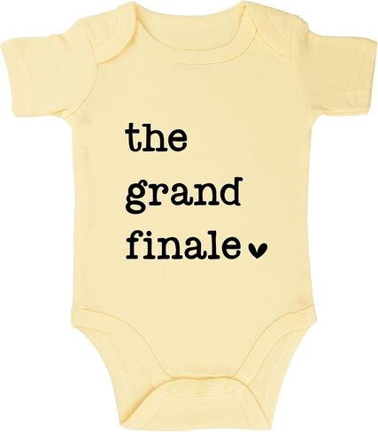 The Grand Finale Baby Bodysuit Last Baby Announcement Coming Soon Bodysuit Infant in Saudi Arabia