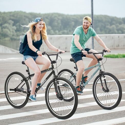 دراجة جبلية كروس ذات سرعة واحدة مقاس 26 بوصة من GRELiving - دراجة عالية الأداء لجميع التضاريس in Kuwait