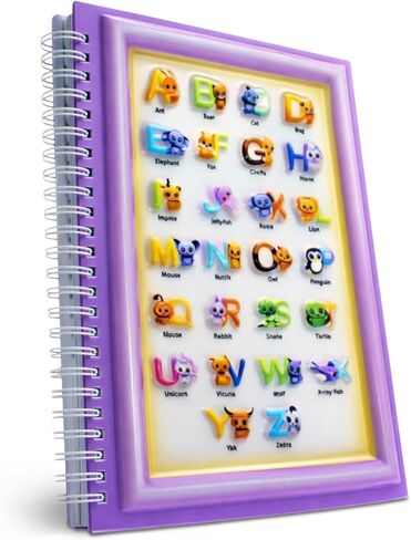 Omatek Smart Technologies Notebook Spiral Notebook A5 - دفتر حلزوني لطيف مع غلاف ثلاثي الأبعاد ، 80 ورقة - أطفال ، دفتر مدرسة الفتيات والفتيان ، دفتر ملاحظات الهدايا - Splashy Dolphin in Saudi Arabia