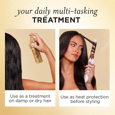 بخاخ بانتين ميراكل ريسكيو 10 في 1 متعدد المهام - حماية من الحرارة، فك التشابك، إصلاح الشعر التالف والجاف، تحسين اللمعان، معالجة مرطبة مع الكيراتين وبرو فيتامين ب5، 5.7 أونصة in Kuwait