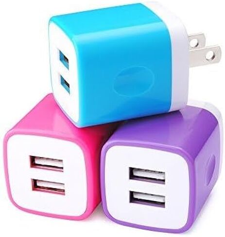 for iPhone Magsafe Charger 2 Pack Magnetic Charger for iPhone 17 Pro Max/17 Pro/16/15/14/13/12 Series& AirPods, Magnetic Wireless Fast Charging Pad with USB-C/A Ports, Mag-Safe Charger for iPhone 17 in Saudi Arabia