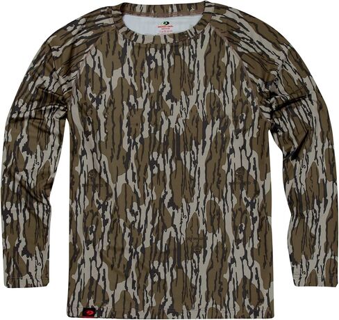 Mossy Oak Men's Hunting Shirt Camo Clothes Long Sleeve, Large, Full Foliage in Saudi Arabia