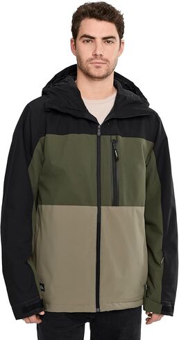 Quiksilver mens Sycamore Block 20k Snow Jacket in Saudi Arabia