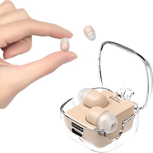 Mini Invisible Small Bluetooth Earbuds Sleeping for Small Ears Low Profile Tiny Hidden Discreet Smallest Earbuds for Work Sleep Ear Buds Invisible Headphones Buds Skin Tone in Saudi Arabia