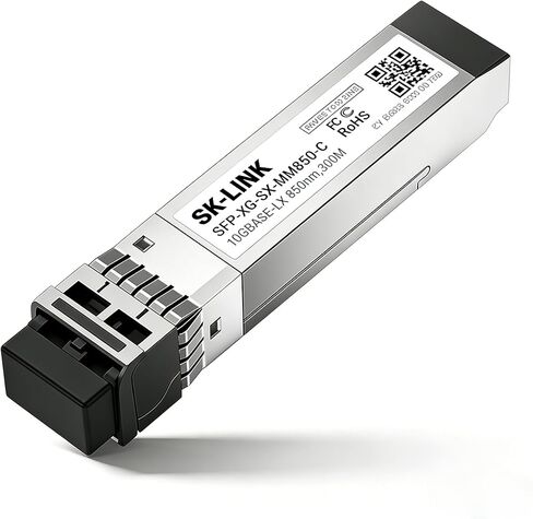 محول 10G SFP+ إلى RJ45، SFP إلى Ethernet 10GBASE-T جهاز إرسال واستقبال نحاسي، متوافق مع Cisco، CAT6a/CAT7 30m، التوصيل والتشغيل، قابل للتبديل السريع، طاقة منخفضة in Kuwait