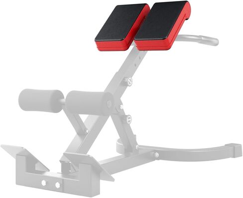 FITKS360 Hyper Back Extension Roman Chair 440LBS Angle & Height Adjustable Bench for Glutes, Hamstrings & Lower Back, Multi-Functional Foldable Full Body Workout for Home Gym in Saudi Arabia