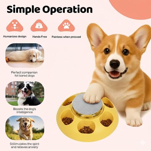 Dog Nail Scratch Board:Stress-Free Nail Trimming for Dogs, Non-Slip Scratch Mat, Includes 5 Sandpaper Replacements for Healthy Nails (Light Orange) in Saudi Arabia