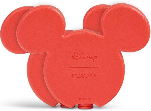 Igloo Hello Kitty® Classic Ice Block 2-Pack، عبوات تبريد بلاستيكية حمراء قابلة لإعادة الاستخدام وقابلة لإعادة التجميد in Kuwait