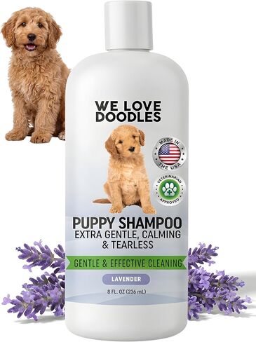 نحن نحب شامبو الكلاب ، والبلسم ، و detangler - شامبو للكلاب ، Goldendoodles ، القلطي والرسامين الرسامين ، لشعر الحيوانات الأليفة المليئة بالحيوانات والبشرة الحساسة ، المصنوعة في الولايات المتحدة الأمريكية ، الخزامى ، 16 أوقية in Kuwait