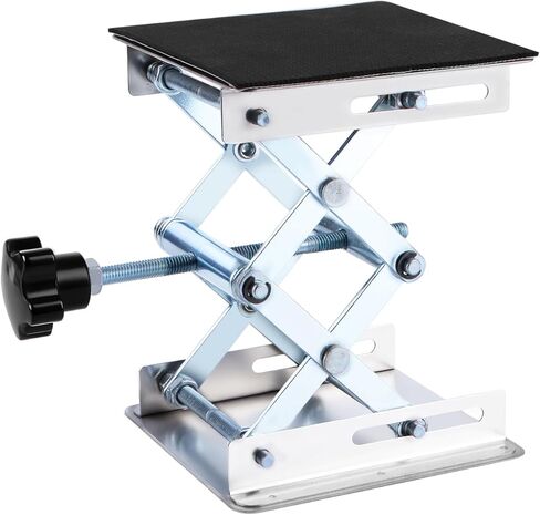 RC Car Work Stand, All-Metal Adjustable Repair Maintenance Lift Station for 1/5, 1/7, 1/8, 1/10, 1/12 Scale RC Cars, Stainless Steel Lift Platform with Anti-Slip Base in Saudi Arabia