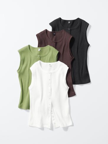 UNIQLO الجزء العلوي مفتوح من الأمام in Kuwait