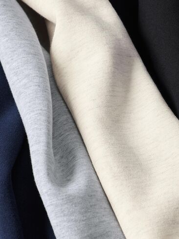 Uniqlo Sweat هوديي بسحاب كامل وكبير الحجم in Saudi Arabia
