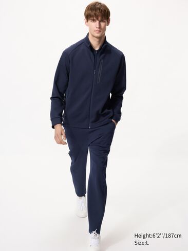 Uniqlo DRY Stretch Sweat Jacket in Saudi Arabia