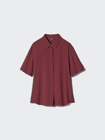 Uniqlo Rayon Short Sleeve Blouse in Saudi Arabia