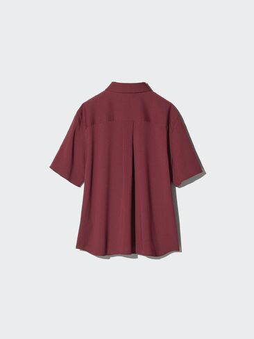 Uniqlo رايون بلوزة قصيرة الأكمام in Saudi Arabia