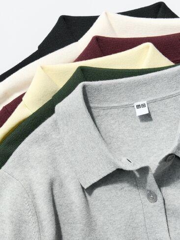 Uniqlo بولو سترة قصيرة الأكمام in Saudi Arabia