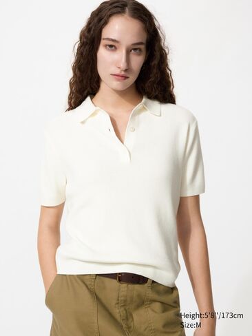 Uniqlo بولو سترة قصيرة الأكمام in Saudi Arabia