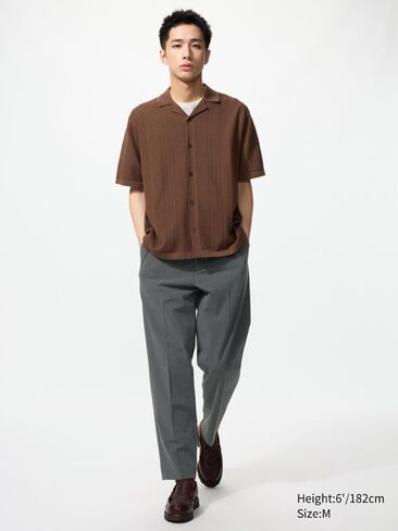 Uniqlo Washable Knitted Shirt | Short Sleeve in Saudi Arabia