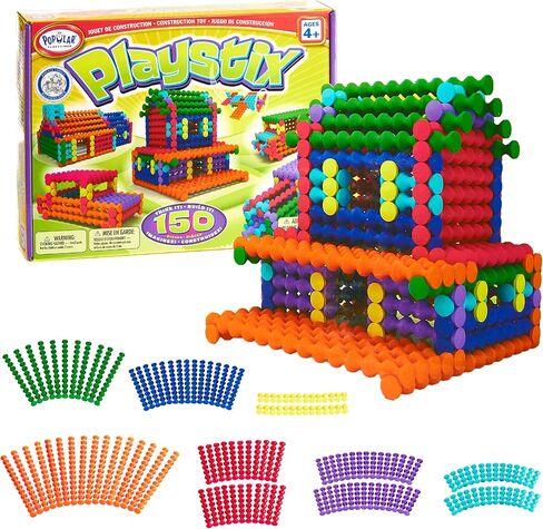 Playstix Construction Toy Building Blocks Set 150 Piece STEM Kit in Saudi Arabia