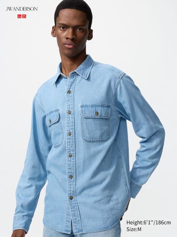 Uniqlo Denim Shirt in Saudi Arabia