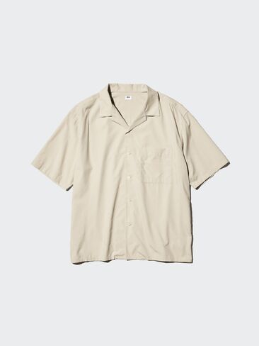 Uniqlo Open Collar Shirt | Short Sleeve in Saudi Arabia