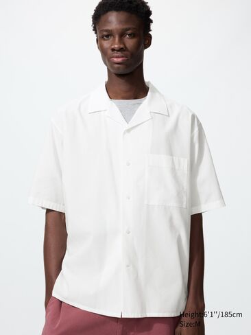 Uniqlo Open Collar Shirt | Short Sleeve in Saudi Arabia