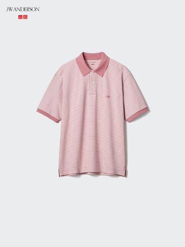 Uniqlo DRY Pique Striped Polo Shirt | Narrow Stripe in Saudi Arabia