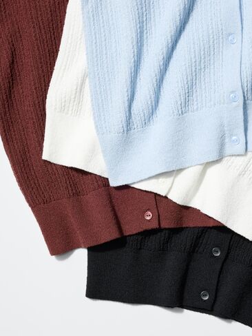 Uniqlo Sheer Lace Cardigan | Short Sleeve in Saudi Arabia