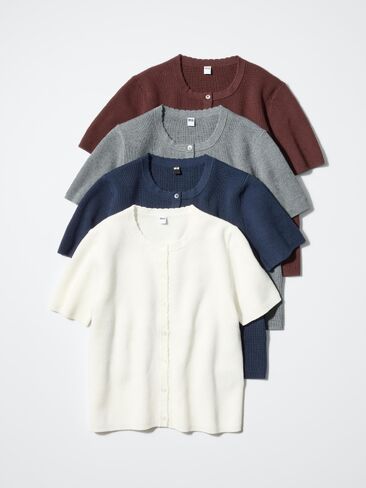 Uniqlo Scalloped Cardigan in Saudi Arabia