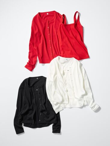سترة Uniqlo Pointelle in Saudi Arabia