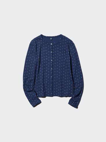Uniqlo Pointelle Cardigan | Printed in Saudi Arabia