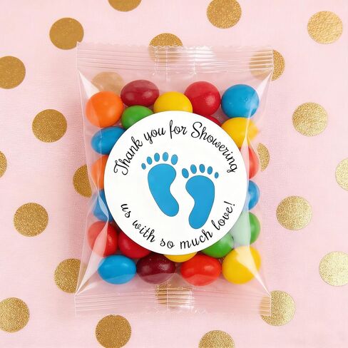 500pcs Thank You Baby Shower Stickers,1in Baby Shower Stickers (Girl) in Kuwait