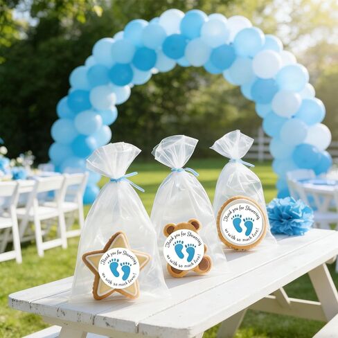 500pcs Thank You Baby Shower Stickers,1in Baby Shower Stickers (Girl) in Kuwait