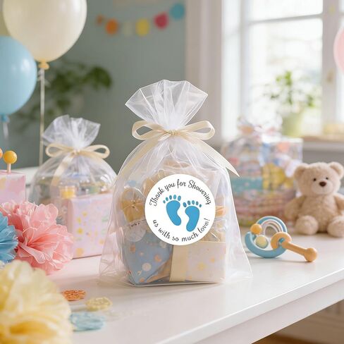 500pcs Thank You Baby Shower Stickers,1in Baby Shower Stickers (Girl) in Kuwait