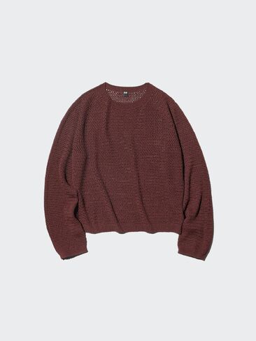 Uniqlo 3D Knit Mesh Sweater in Saudi Arabia