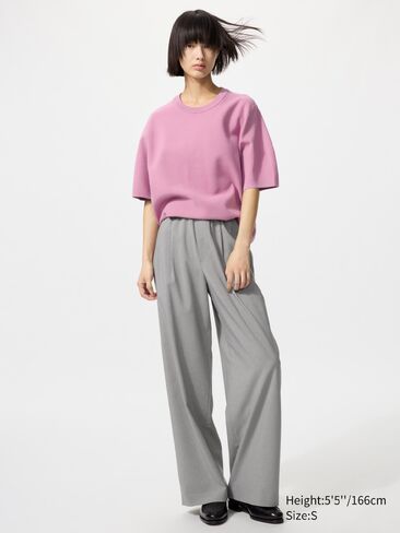 Uniqlo تي شيرت ميلانو مضلع قابل للغسل in Saudi Arabia