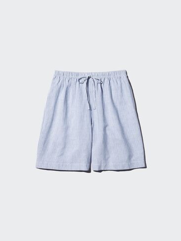 Uniqlo Linen Blend Easy Shorts | Stripe in Saudi Arabia